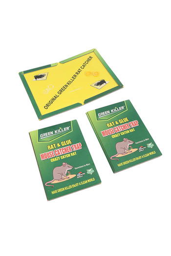 Lawazim Rat Lure Traps 3 Piece 13x19cm - Strong Adhesive Mouse Glue Pads for Indoor and Outdoor Use