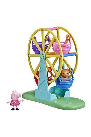 SHOPIENS Interactive Toy Hasbro, Peppa Pig, Luna Park Wheel, Multicolor, Ages 3+, MYONNA IT & E- COMMERCE ®