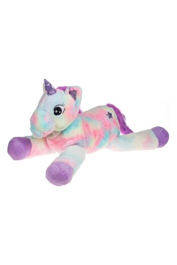 SHOPIENS Plush Toy, Unicorn, Lila Rainbow, Multicolor, 1m, MYONNA IT & E- COMMERCE ®