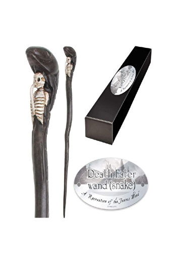 THK Death Eater Snake Steel Wand, Classic, Black, THK®
