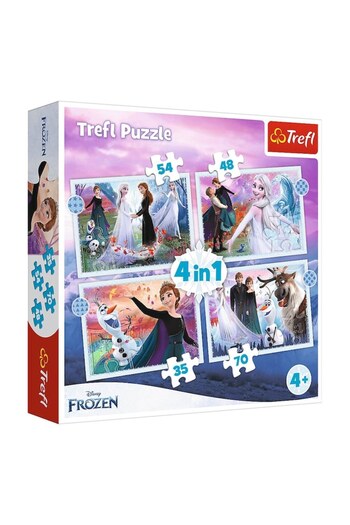 SHOPIENS Set Puzzle Trefl, Frozen 2, 4 Pieces, Multicolor, 35-70 Pieces, 4+ Years, MYONNA IT & E- COMMERCE ®