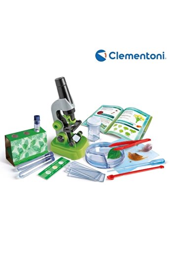 SHOPIENS Optical Microscope AS, My First Microscope Model, 150x Magnification, Green, MYONNA IT & E- COMMERCE ®