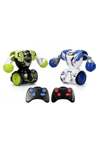 SHOPIENS Silverlit RC Robots, Ycoo Robo Kombat, Set of 2 Pieces, Multicolor, Remote Control Fighters, Functions I