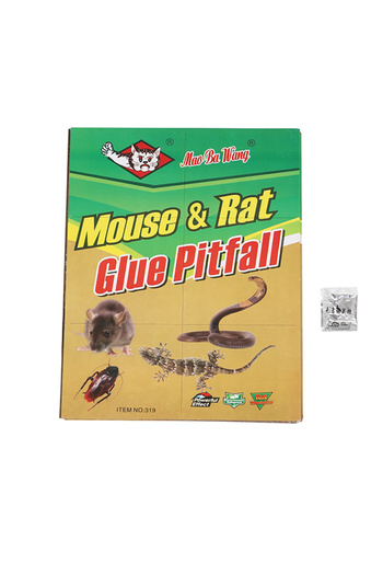 Lawazim Mouse and Rat Lure Trap 33x26cm - Strong Adhesive Glue Board for Indoor and Outdoor Use