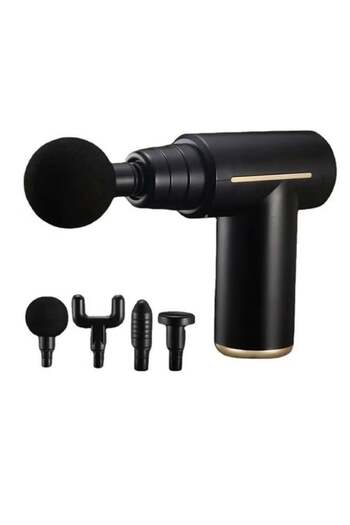 Generic Muscle Massage Gun - 6 Speed Portable Deep Tissue Massager with 4 Heads | Super Quiet