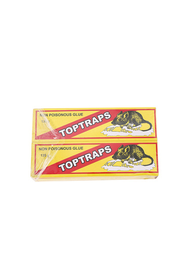 Lawazim Rat Lure Trap 2 Piece - Non-Toxic Strong Glue Tube for Rats Mice and Insects