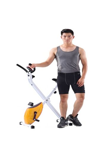 TSUMAB Foldable Magnetic Exercise Bike – Compact Home Fitness Cycle