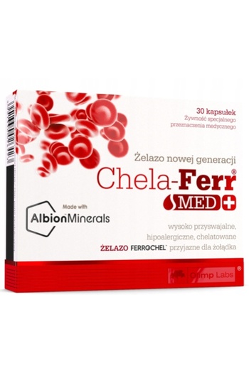 Other Olimp Chela-Ferr Med strong iron 30 caps.