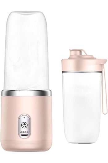 Generic Portable Electric Juicer Cup | Stainless Steel Blades, RPM Motor, Self-Cleaning, Travel
