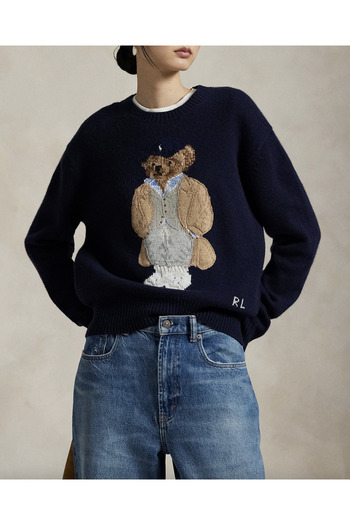 Polo Ralph Lauren Polo Bear Wool-Cashmere Blend Jumper