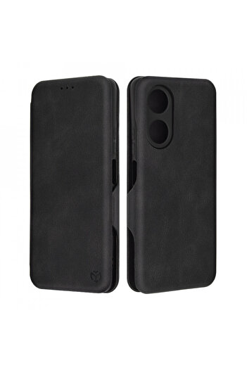 Techsuit Case for Oppo A58 4G - Safe Wallet Plus - Black