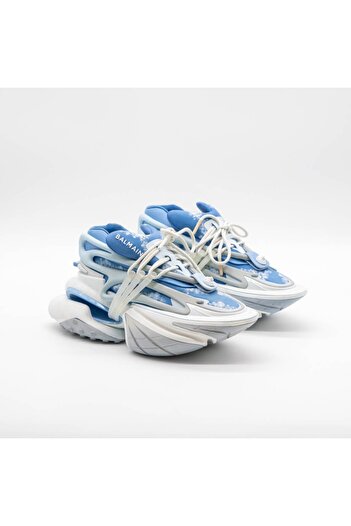 BALMAIN X ANT KAI UNICORN BLUE SNEAKERS