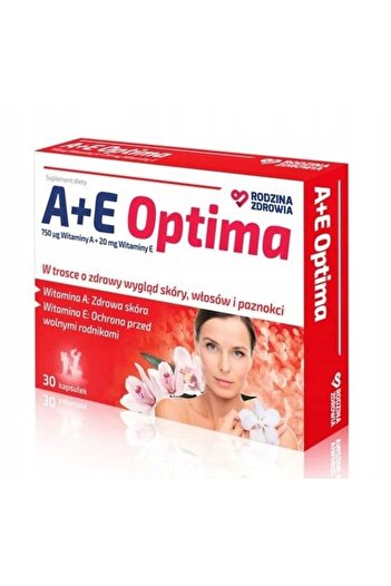 Other A+E Optima Vitamin A+E Health Family 30 caps.