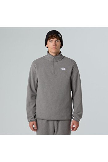 THE NORTH FACE Glacier 1/4 Zip Polar Fleece Nf0A8D0Qcqi1 Grey-S