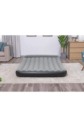 TSUMAB Inflatable Air Bed Mattress – Queen Size, Grey