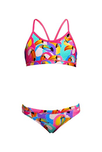 FUNKİTA Tou by Tou Bikini Set, Bottom, Top Set Girls' Bikini