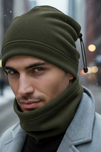 Mood Agenda Men's Fleece Beanie and Neck Gaiter Set