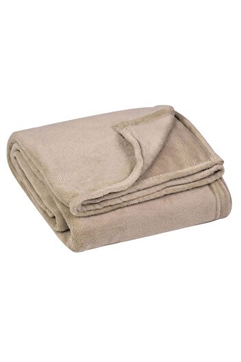 Vervo.ro pentru minți curioase Beige Decorative Winter Blanket, 160×130 cm
