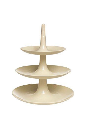 PUFO Candy 3-tiered fruit bowl, for cakes, fruit, appetizers, cream