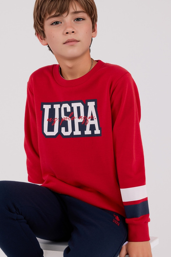 U.S. Polo Assn. Boy's Tracksuit Set – Uspa Printed Sports Model