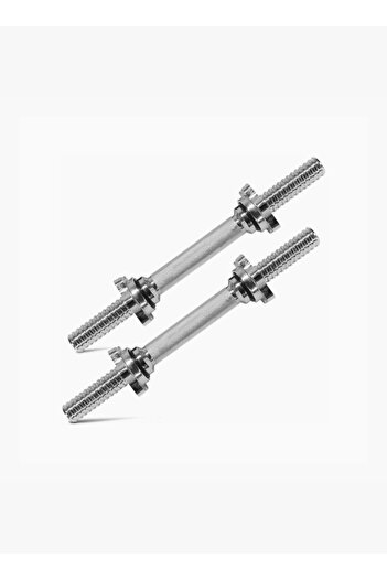KANGAROO Pair of Adjustable Chrome Plated Kangaroo Dumbbell Bars with Locking Collars