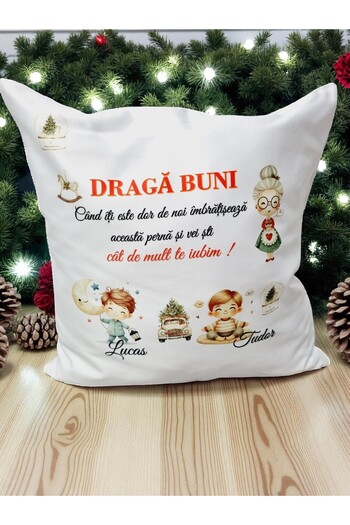 DLC PERSONALIZED CHRISTMAS DECOR PILLOW