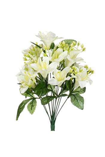 OEM Buchet Flori Artificiale Albe 40cm