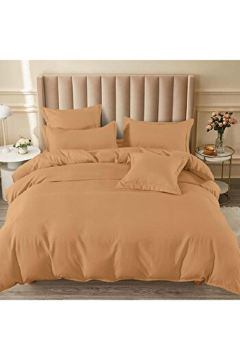 OEM Junne Camel 6-Piece Elastic Bed Linen 180x200 (Fine)