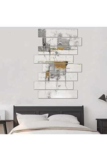 Generic Modern Abstract Art Wall Panel - 24503 - Divided into eight pieces