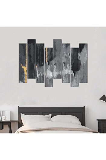 Generic Modern Abstract Art Wall Panel - 24507 - Divided into eight pieces