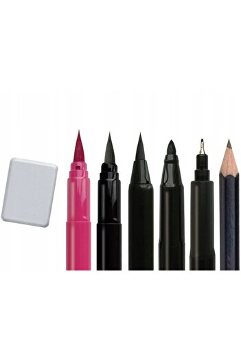 zola Handwriting markers set, sketches and calligraphy, 30 pieces, different designs and colours