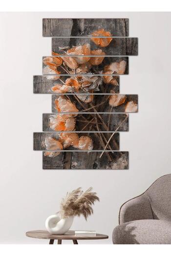 Generic Modern Roses Wall Panel - 25506 - Divided into eight pieces