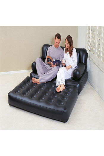 TSUMAB Bestway Inflatable Air Sofa Bed – 2 Seater Convertible Couch