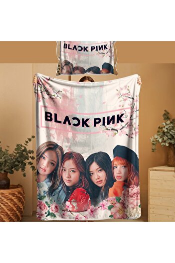 GC GÖKHAN CLUB Blackpink Themed Polar Thin Blanket Pillowcase