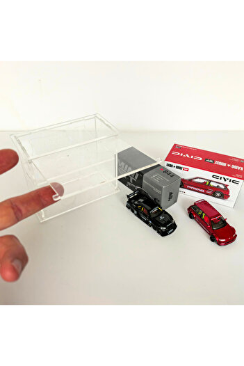 GOOD SIGN Set of 5 Kaido House, Mini Gt 1:64 Scale Diecast Model Cars Acrylic Protective Display Case
