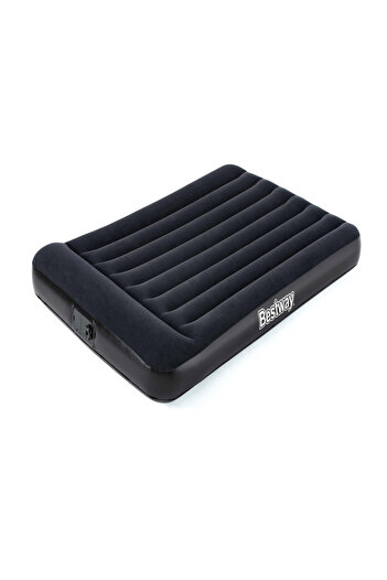 TSUMAB Bestway Inflatable Double Air Bed with Built-in Pump – Comfort Raised Mattress