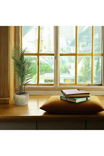 OEM Decorative Pot with Artificial Fern Plant Ø17x68cm