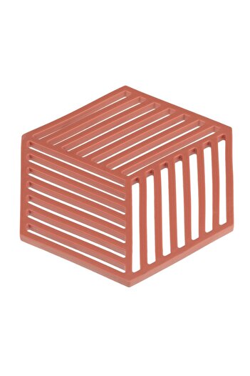 OEM 3D Cube Dish Holder Salmon 16x14cm