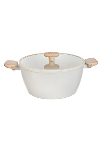 OEM Non-Stick Saucepan with Ceramic Finish & Lid Ø28cm - 6.4L