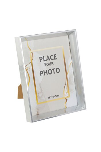 OEM Photo Frame with Silver Frame Wide 15x20cm