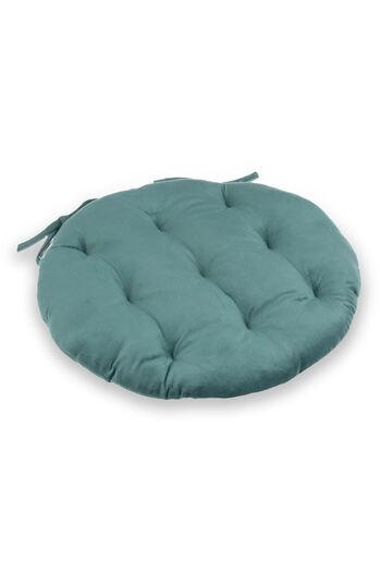 OEM Decorative Winter Chair Cushion Round Mint Green Ø40cm