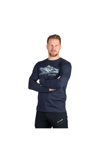 NORTHFINDER Men's cotton T-shirt Dacso bluenights