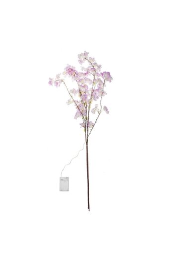 OEM Decorative Branches with Artificial Lilac Flowers & 80 LED Bulbs 135cm - 2pcs