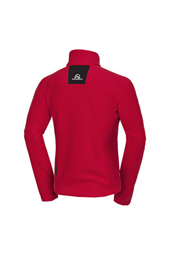 NORTHFINDER Polartec® Micro 200 fleece hoodie for men Pupov redblack