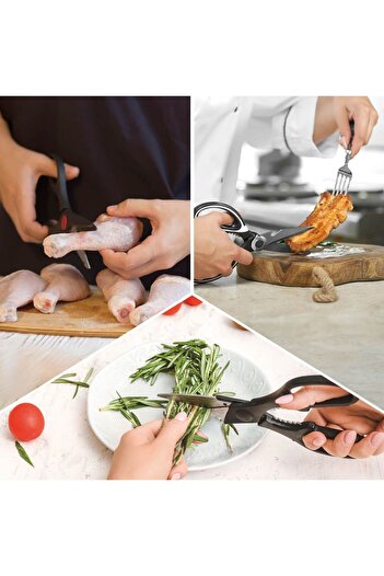 OEM Multifunctional Stainless Steel Kitchen Scissors