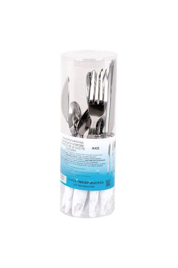 OEM Marble Handle Cutlery Set - 12pcs.