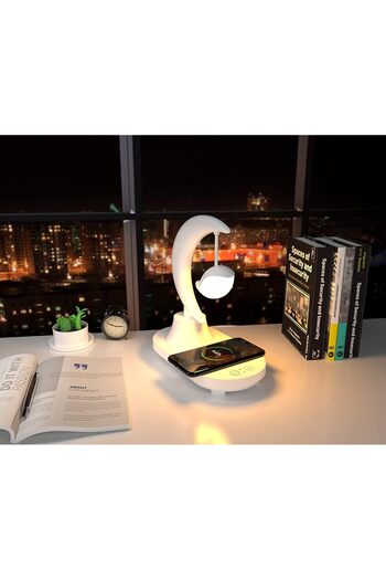 Generic In Creative Design | Wireless Charger, Bluetooth Speaker, LED Bedside Night Light