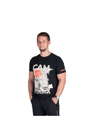 NORTHFINDER Men's cotton t-shirt Jannick black