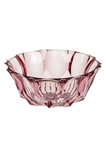 OEM Round Purple Diamond Model Plastic Bowl 290ml