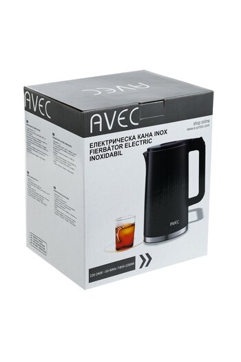 OEM Electric Water Kettle Mat Black Avec 1.7L - 2200W
